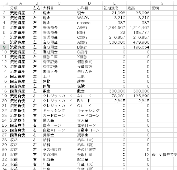 Excelではじめる ふく式家計簿 2 赤裸々三十代 Sekirara 30 S